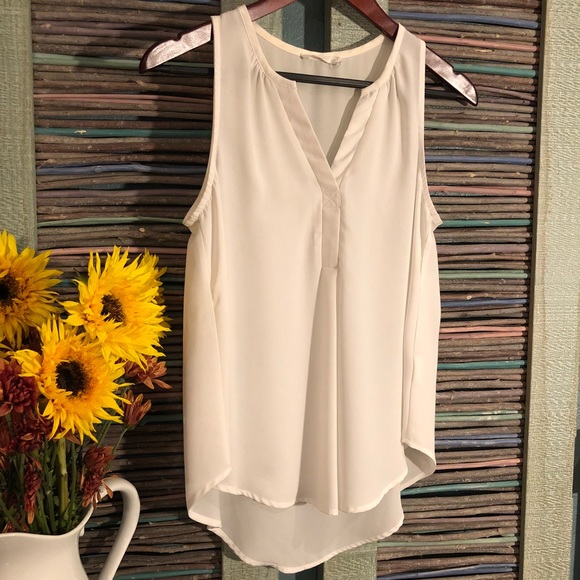 Lush white work blouse - Picture 1 of 5